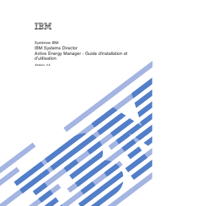 Mode d’emploi IBM Systems Director - Active Energy Manager 4.2