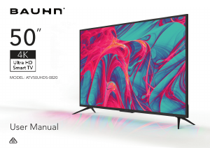 Manual Bauhn ATV50UHDS-0820 LED Television