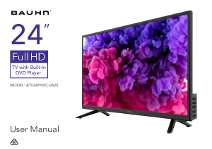 Manual Bauhn ATV24FHDC-0620 LED Television