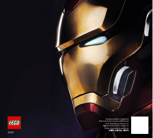 Instrukcja Lego set 31199 Art Iron Man z wytwórni Marvel Studios