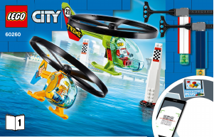 Bedienungsanleitung Lego set 60260 City Air Race