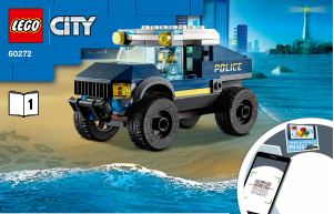 Manual Lego set 60272 City Elite police boat transport