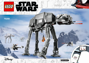 Manual Lego set 75288 Star Wars AT-AT