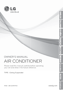 Manual LG URNU18GVJA2 Air Conditioner