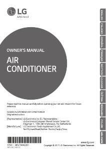 Manual LG UV42F Air Conditioner