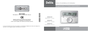 Mode d’emploi Delta Dore Deltia 8.01 Thermostat