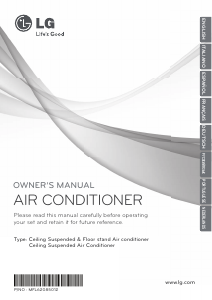 Manual LG CV24 Air Conditioner