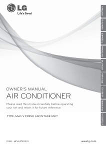 Manual LG URNU96GB8Z2 Air Conditioner