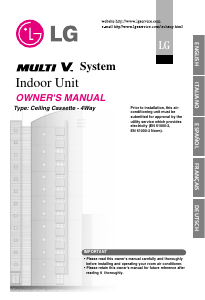 Manual LG ARNU36GTDA0 Air Conditioner