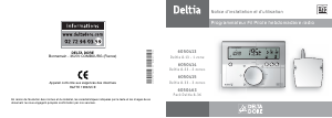 Mode d’emploi Delta Dore Deltia 8.33 Thermostat