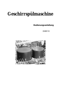 Bedienungsanleitung Gorenje GV60110 Geschirrspüler
