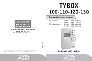 Mode d’emploi Delta Dore Tybox 100 Thermostat