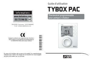 Mode d’emploi Delta Dore Tybox PAC Thermostat