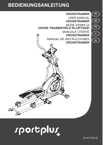 Bruksanvisning Sportplus SP-ET-7000-iE Crosstrainer
