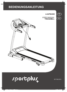 Bedienungsanleitung Sportplus SP-TM-4216 Laufband
