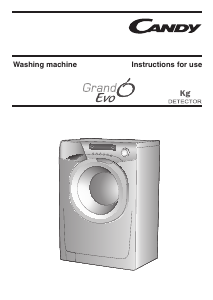 Handleiding Candy EVO 9143D-80 Wasmachine