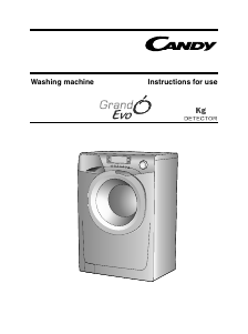 Handleiding Candy EVO 14104L/1-80 Wasmachine