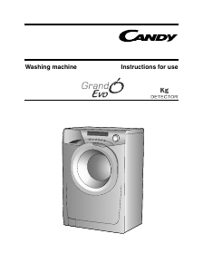 Manual Candy EVO 8143DS-80 Washing Machine