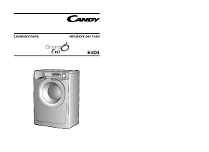 Manuale Candy EVO4 1062D-01 Lavatrice