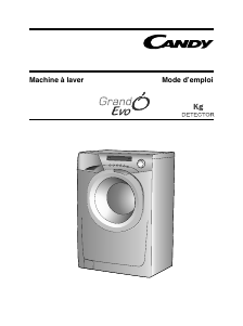 Mode d’emploi Candy EVO 14103D/1-47 Lave-linge