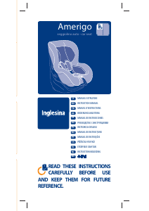 Manual Inglesina Amerigo HSA Cadeira auto