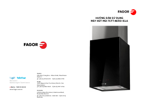 Hướng dẫn sử dụng Fagor 7CFT NERO Isla Mũ đầu bếp