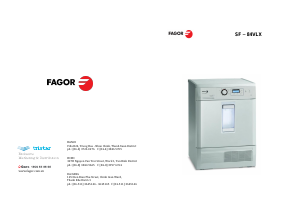 Hướng dẫn sử dụng Fagor SF-84VLX Máy sấy