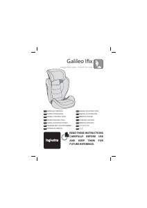 Instrukcja Inglesina Galileo I-Fix Fotelik samochodowy