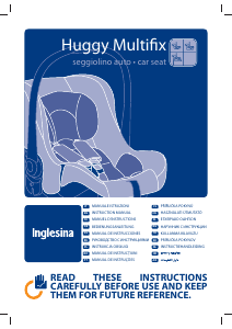 Manual Inglesina Huggy Multifix Cadeira auto