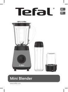 Manual Tefal BL1KKAKR Mini Blender