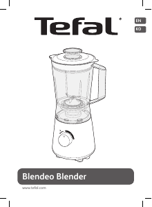 Manual Tefal BL2A01KR Blendeo Blender