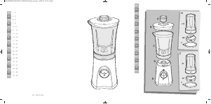 Mode d’emploi Tefal BL1221KR Blender