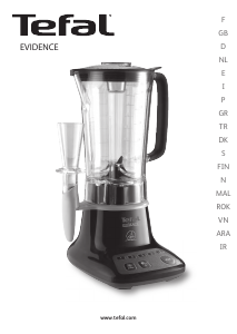 Manual Tefal BL5308KR Evidence Blender