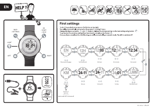 Manuale Geonaute ONmove 100 Orologio sportivo