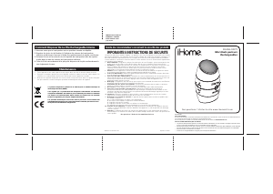 Mode d’emploi iHome iHM79 Haut-parleur