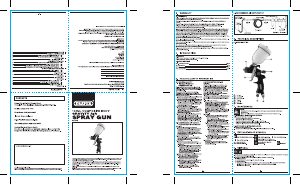Handleiding Draper GSG5-COMP-100 Verfspuit