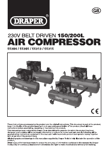 Manual Draper DA150/369S Compressor