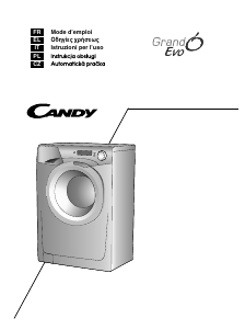 Manuál Candy EVO 1072D/1-S Pračka