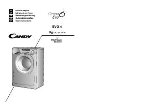 Mode d’emploi Candy EVO4 1273DH Lave-linge
