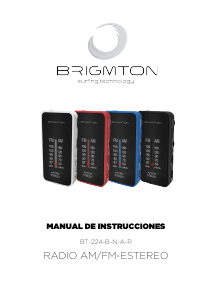 Manual de uso Brigmton BT-224-A Radio