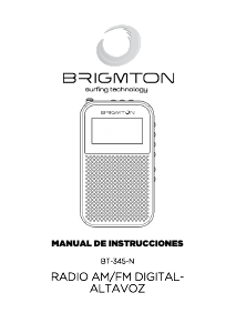 Handleiding Brigmton BT-345-N Radio