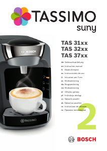 Bruksanvisning Bosch TAS3104 Tassimo Suny Kaffebryggare
