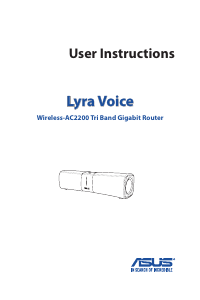 Manual Asus Lyra Voice Router
