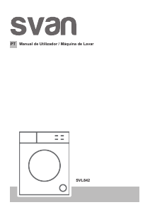 Manual Svan SVL842 Máquina de lavar roupa