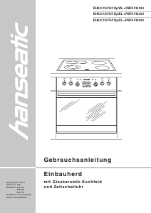 Bedienungsanleitung Hanseatic EHK2.734TeYDpWL+PBF4VQ034 Herd