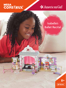 Handleiding Mega Construx set DPK86 American Girl Isabelles ballet recital