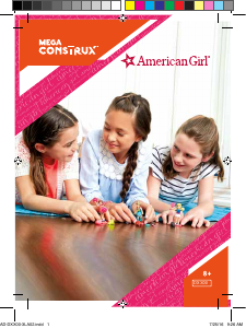 Handleiding Mega Construx set DXX00 American Girl Sporty style collection