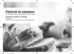 Instrukcja Samsung NV75T9549CD Piekarnik