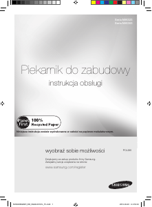 Bruksanvisning Samsung NV6323BGSSR/EO Ugn