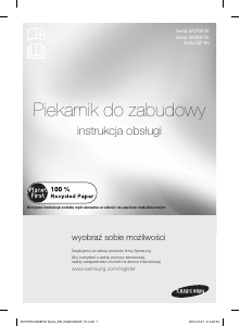 Instrukcja Samsung NV70F3544CB Piekarnik